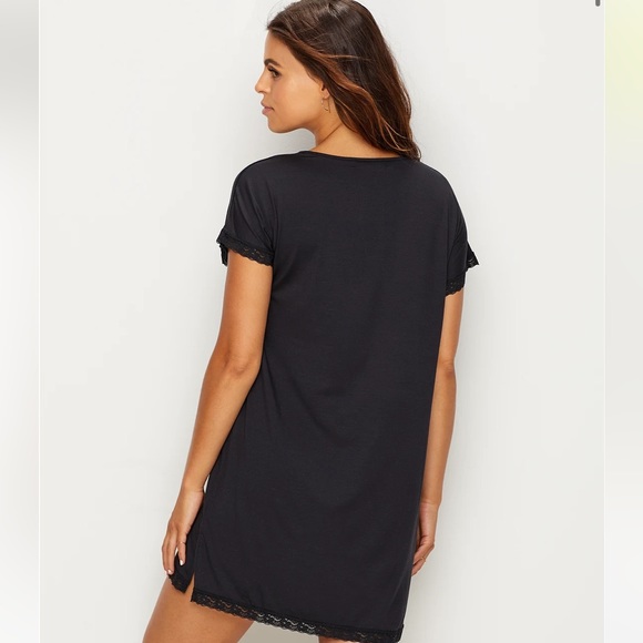 Barefoot Dreams Luxe Milk Jersey Modal Sleep Shirt - Picture 9 of 9